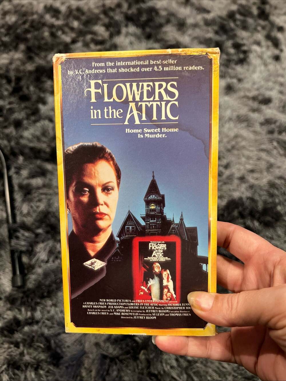 Flowers in the Attic VHS (1988) TESTED